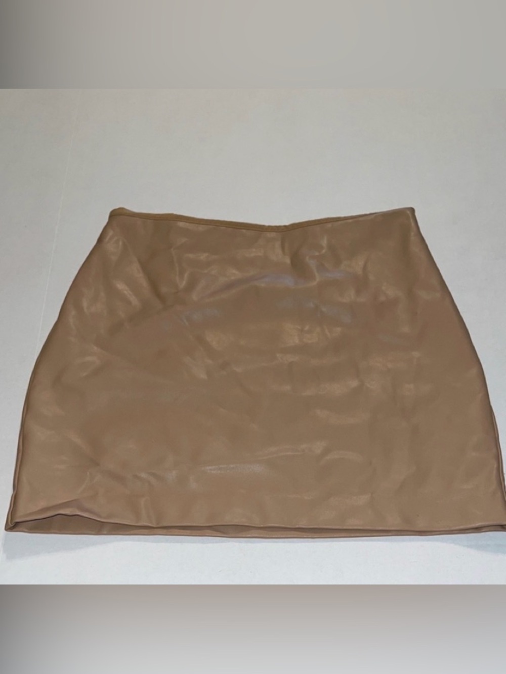 Express faux leather skirt